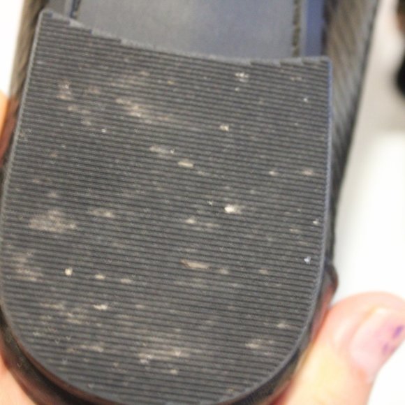 Shoe Dazzle pleather loafers, 9.5 - Picture 3 of 5